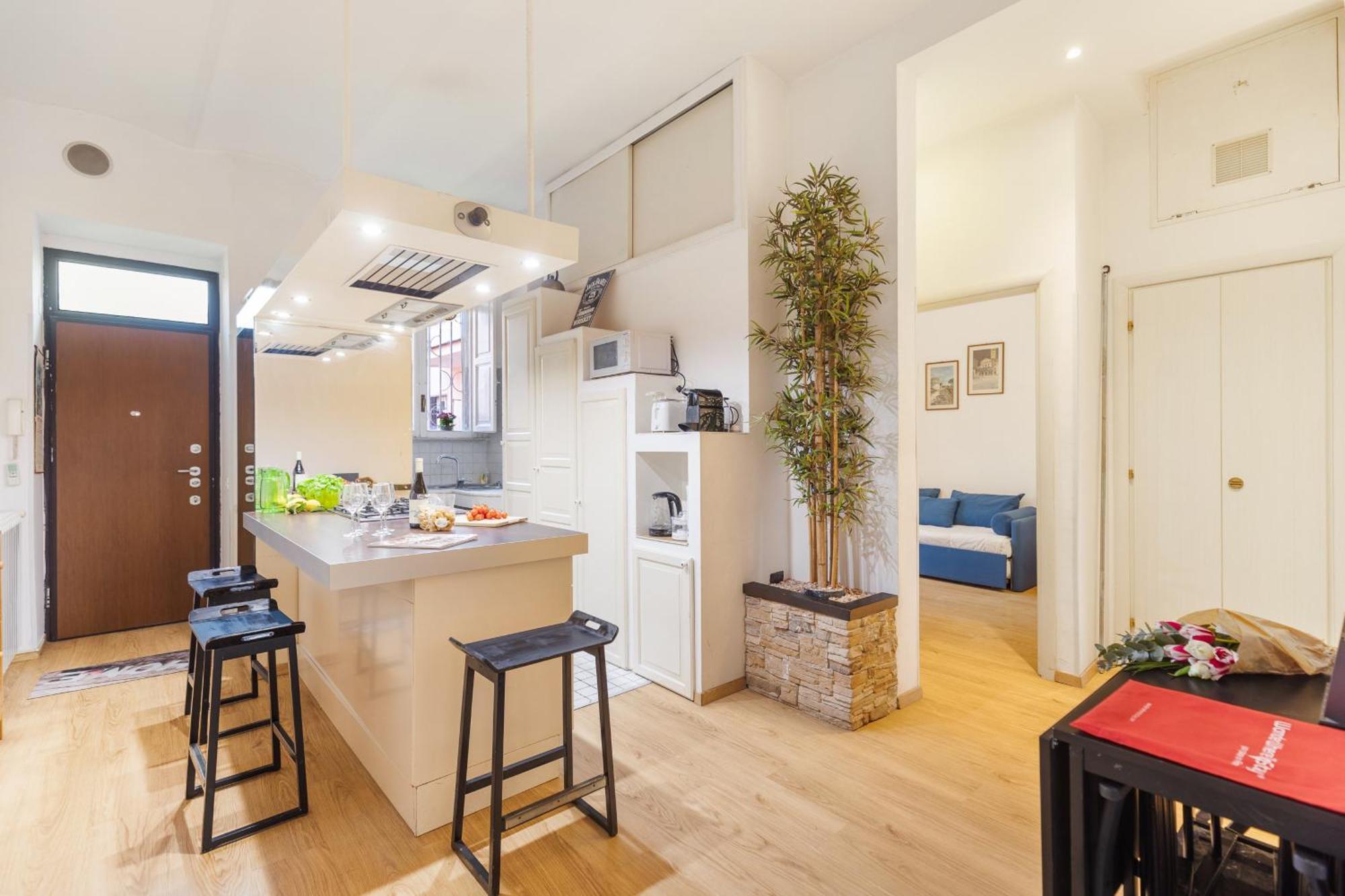 Termini Station Lightsome 3br Apartment